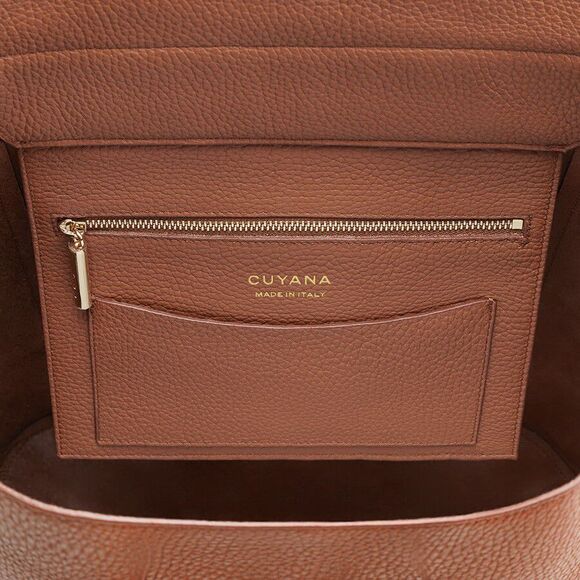 Cuyana Large Leather Backpack Made in Italy Caramel Brown $478.00 - Picture 11 of 12